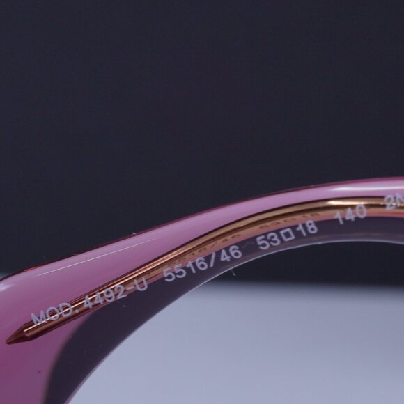 Versace VE4492U 551646 Square Sunglasses – Pink/Pink Gradient Grey main image 5